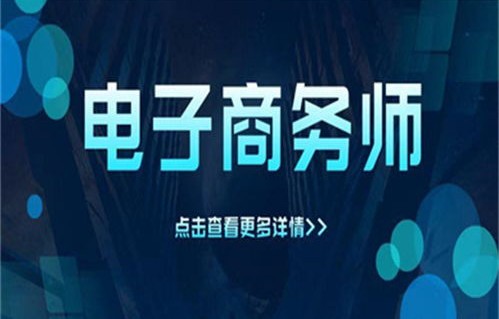专业电子商务师多少钱