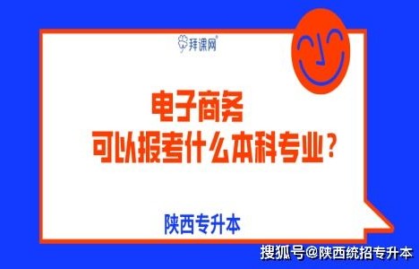 电子商务春考可报的专业